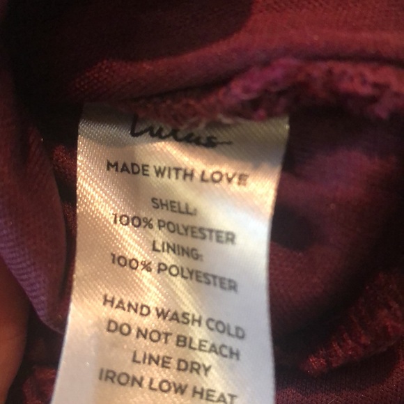 Lulu’s Love Poem Burgundy Lace Mini Dress - Picture 12 of 14